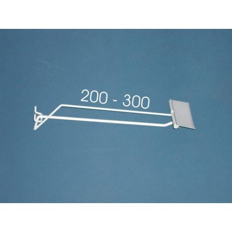 GANCHO SIMPLE ESCANER PARA PANEL PERDORADO