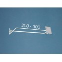 GANCHO SIMPLE ESCANER PARA PANEL PERDORADO