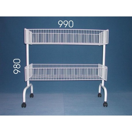 EXPOSITOR OFERTAS 2 CESTOS